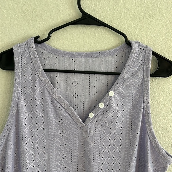 Airy lilac tank - NWOT - Picture 4 of 6